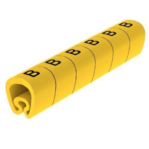 Gele voorgeknipte markeringen Ø18 gelamineerd PVC met referentie 1813-B van het merk UNEX