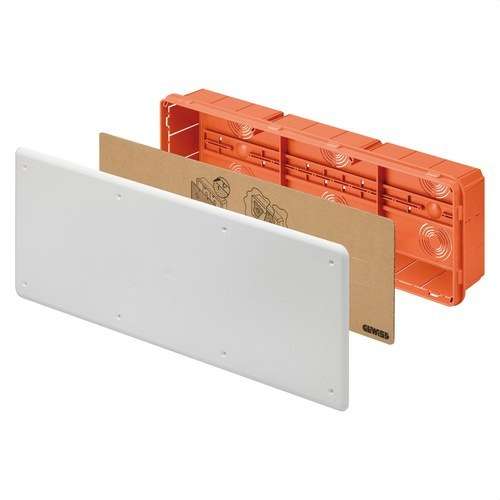 Aansluit- en verdeelkast met DIN-rails 480x160x75mm met referentie GW48009 van het merk GEWISS