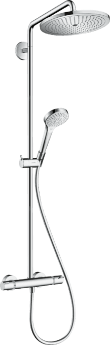 Thermostatische doucheset Croma Select S Showerpipe 280 met referentie 26790000 van het merk HANSGROHE