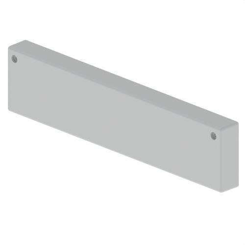 Grijze eindkap 60X300 U23X met referentie 66313 van het merk UNEX