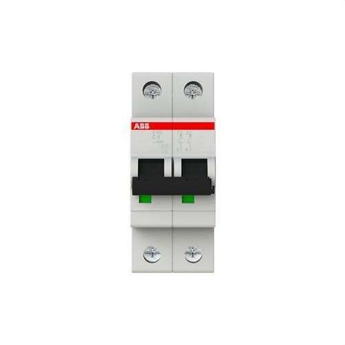Magnetothermisch S202-C6 2P 6A C 10kA met referentie 2CDS252001R0064 van het merk ABB