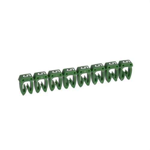 Etiket voor bekabeling CAB 3 - Cijfer 5 tot 6mm2 met referentie 038235 van het merk LEGRAND