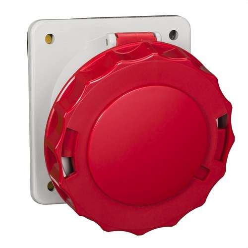 Inbouwbasis schuin 63A 3P+TT 380-415V IP67 met referentie 81282 van het merk SCHNEIDER ELECTRIC