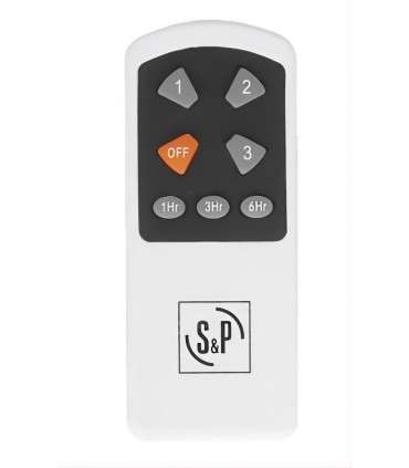 Afstandsbediening met timer voor S&P plafondventilatoren Kit RC HTB met referentie 5401630500 van het merk SOLER & PALAU