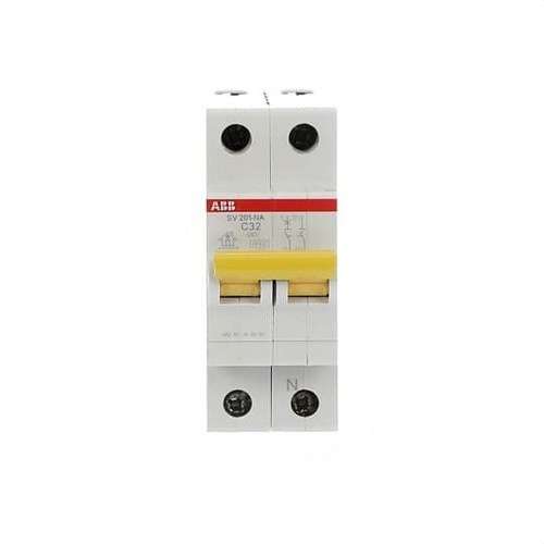 Magnetothermisch SV201-C32NA 1P+N 32A Curve C Curve C 6kA met referentie 2CDS211166R0324 van het merk ABB