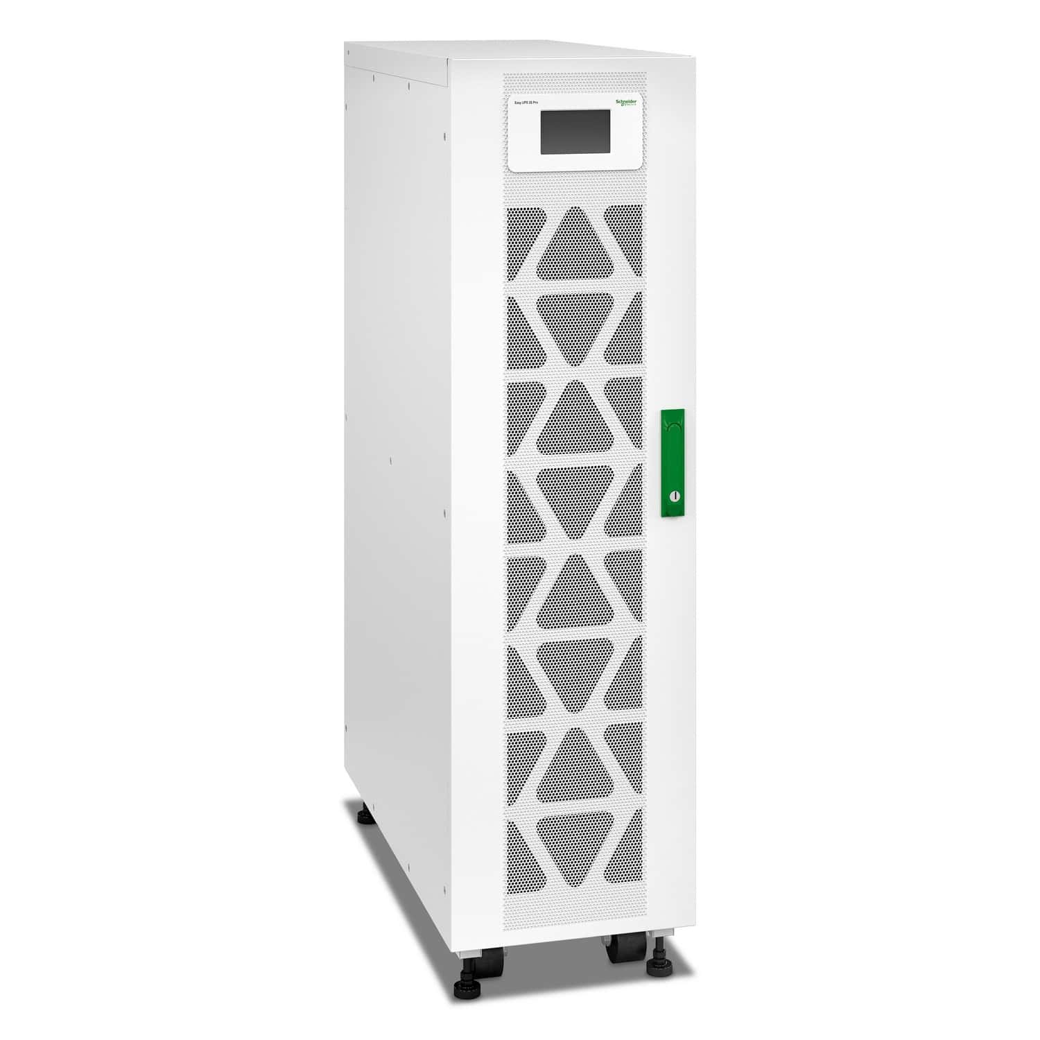 SAI Easy 3S Pro 15 kVA 400V 3:3, met 2 interne batterijmodules van 7 Ah met referentie E3SP15KHB2 van het merk SCHNEIDER ELECTRIC