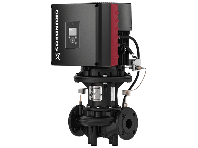 Inline pomp TPE3 50-450 S-A-F-A-BQQE-LWC met referentie 93338823 van het merk GRUNDFOS