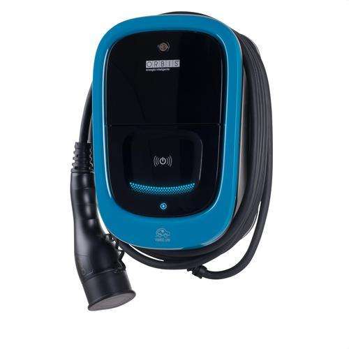 Elektrische autolader eenfasig VIARIS UNI+ 7,4KW met 5 meter kabel met referentie OB94U120HA1 van het merk ORBIS