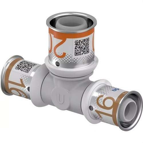 Uponor S-Press PLUS T-stuk verkleind PPSU 32x20x32 met referentie 1039959 van het merk UPONOR