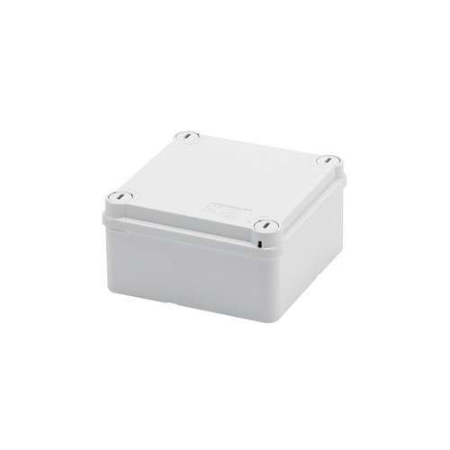 Aftakdoos met lage deksel en draaischroeven 100x100x50mm met referentie GW44234 van het merk GEWISS