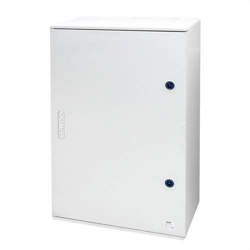 Grijze versterkte waterdichte kast 46QP 515x650x250mm met referentie GW46005F van het merk GEWISS