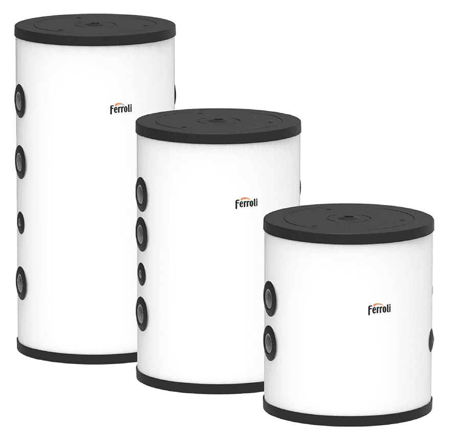 Ferroli ECOPUFFER HP 80 liter buffervat met referentie 0Y110DXA van het merk FERROLI