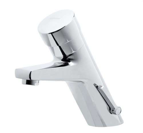 Tijdkraan voor wastafel met drukknop 1/2" chroom met referentie 1034 04 van het merk GENEBRE