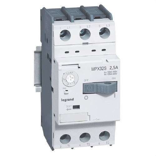 Motorbeveiligingsschakelaar MPX 32S 1.6-2.5A met referentie 417306 van het merk LEGRAND