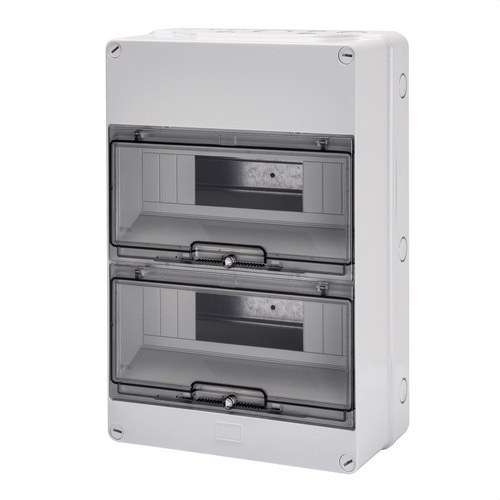 Opbouw verdeelkast waterdicht 24 modules (12x2) met referentie GW40007 van het merk GEWISS