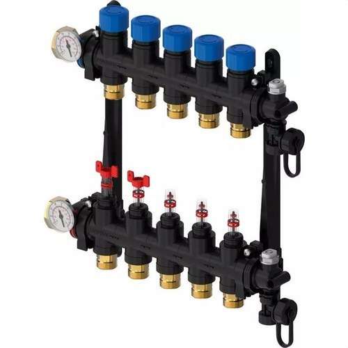 UPONOR VARIO M VERDELER MET DEBIETMETER FM 10XG3/4"EURO met referentie 1085952 van het merk UPONOR