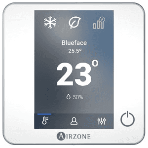 Bedrade thermostaat Airzone Blueface Zero 32Z wit met referentie AZDI6BLUEZEROCB van het merk AIRZONE