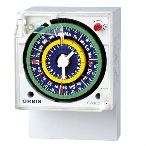 Analoge tijdschakelaar Orbis CRONO QRDD met referentie OB050823 van het merk ORBIS