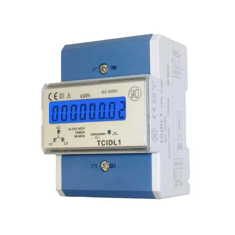 Directe driefasige energiemeter tot 80A TCIDL1 met referentie YTCIDLMID22305 van het merk SACI