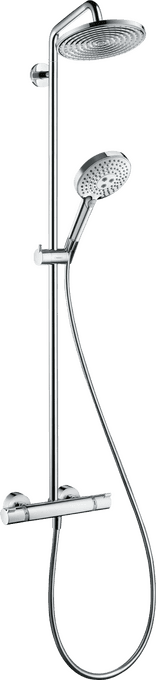 Thermostatische doucheset Raindance S Showerpipe 240 chroom met referentie 27115000 van het merk HANSGROHE