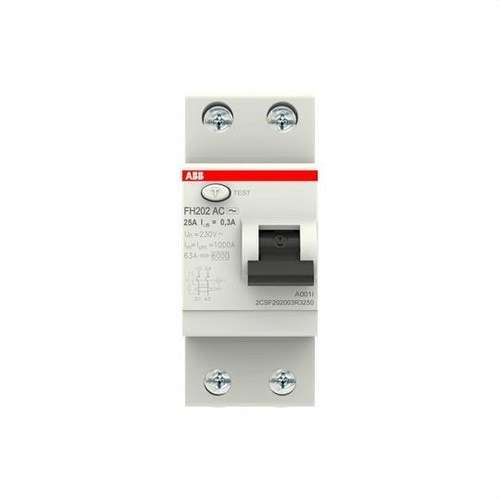 Differentieel 2P 25A Klasse AC 300mA met referentie 2CSF202003R3250 van het merk ABB