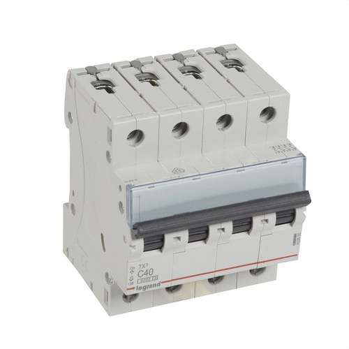 Magnetothermisch TX3 4P 40A Curve C Curve C 6kA met referentie 403630 van het merk LEGRAND