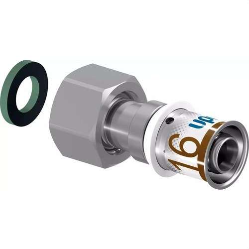 Uponor S-Press PLUS koppeling met wartelmoer 25-G1 1/4"SN met referentie 1070608 van het merk UPONOR