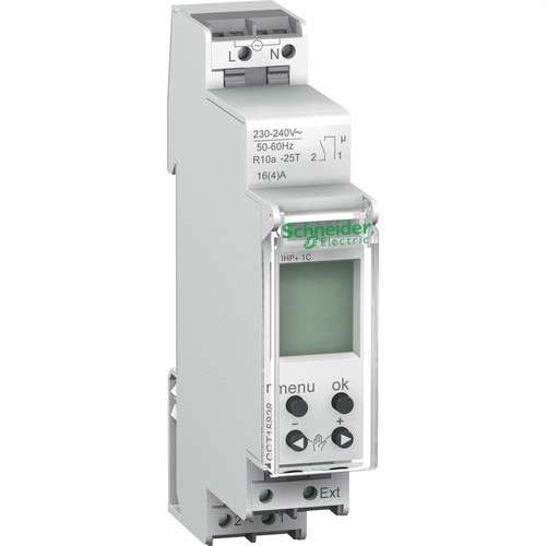Digitale tijdschakelaar Acti 9 iID IHP+ 1 Module met referentie CCT15838 van het merk SCHNEIDER ELECTRIC
