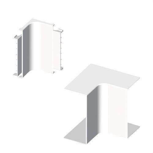 Witte binnenhoek 20x30mm U24X met referentie 78343-2 van het merk UNEX
