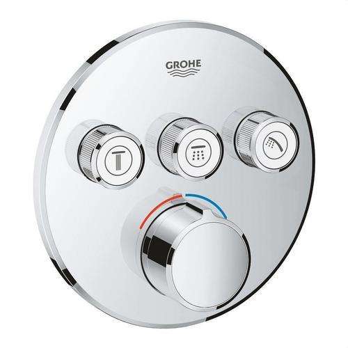 Inbouwmengkraan met 3 knoppen SmartControl chroom met referentie 29146000 van het merk GROHE
