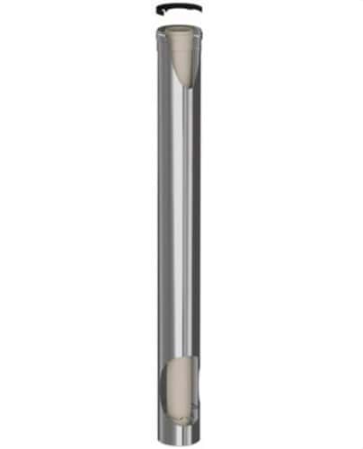 Coaxiale schoorsteenbuis man-vrouw diameter 125/200mm van 1000mm polypropyleen/inox met referentie 125200-1000MH45 van het merk FIG
