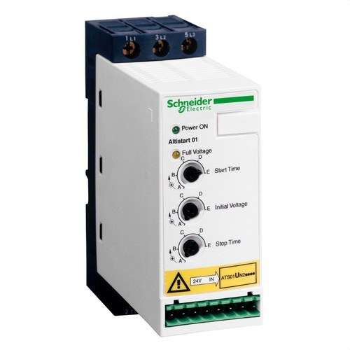 Zachte starter voor asynchrone motoren ATS01 12A 5,5 kW Alistart 01 met referentie ATS01N212QN van het merk SCHNEIDER ELECTRIC