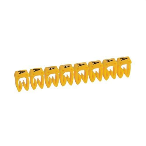 Etiket voor bekabeling CAB 3 - Letter A tot 1,5mm2 met referentie 038300 van het merk LEGRAND