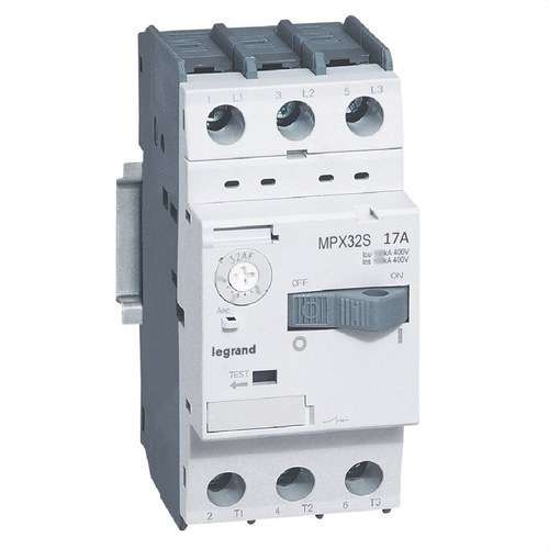 Motorbeveiligingsschakelaar MPX 32S 11-17A met referentie 417312 van het merk LEGRAND