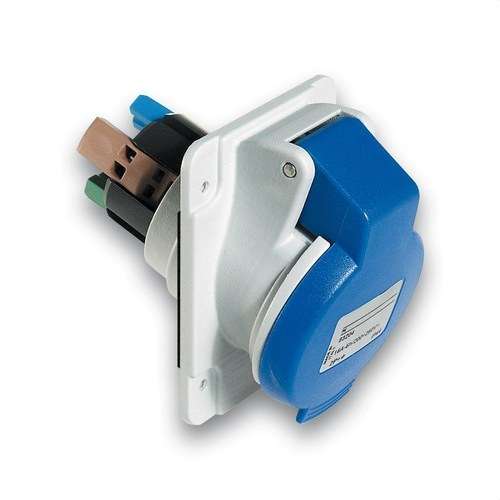 Inbouwbasis 32A 2P+TT 200-250V IP44 met referentie PKY32F423 van het merk SCHNEIDER ELECTRIC