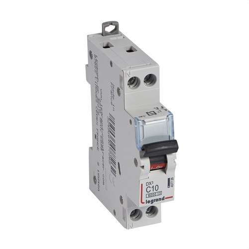 Magnetothermisch DX3 1P+N 10A Curve C 6/10kA met referentie 407726 van het merk LEGRAND