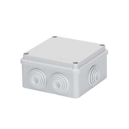 Aansluitdoos met lage schroefdeksel 100x100x50mm met referentie GW44004 van het merk GEWISS
