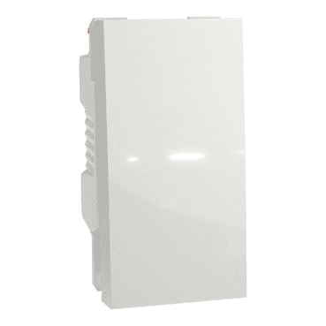 Schakelaar 1 module Schneider New Unica wit met referentie NU310618 van het merk SCHNEIDER ELECTRIC