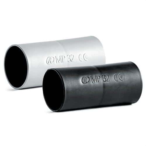 Grijze PVC-sok insteekbaar 40mm met referentie MGE40 van het merk AISCAN