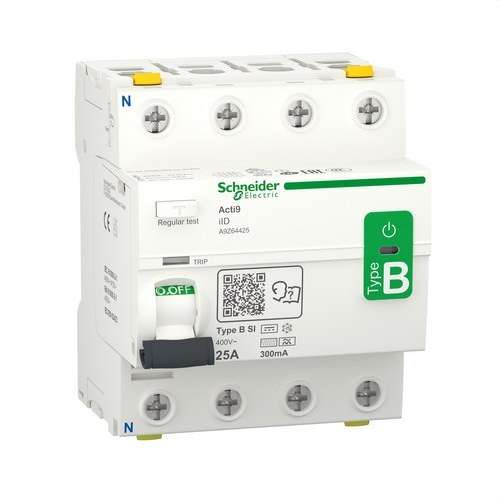 Schneider Electric Acti9 iID Differentieel 4P 25A 300mA B-SI met referentie A9Z64425 van het merk SCHNEIDER ELECTRIC