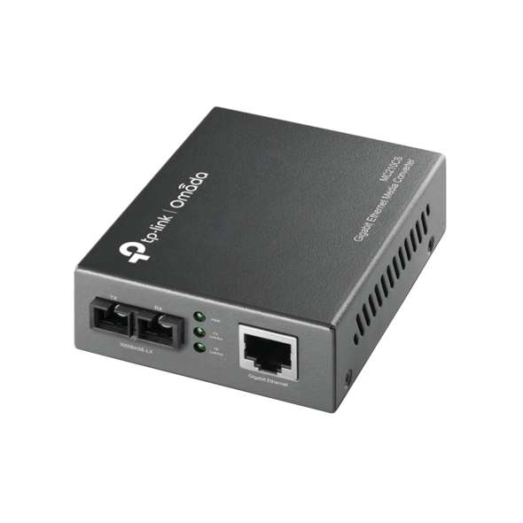Gigabit singlemode media converter met referentie MC210CS van het merk TP-LINK