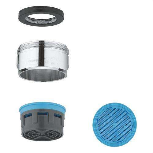 Complete mousseur buitendraad M24x1 met referentie 13929000 van het merk GROHE