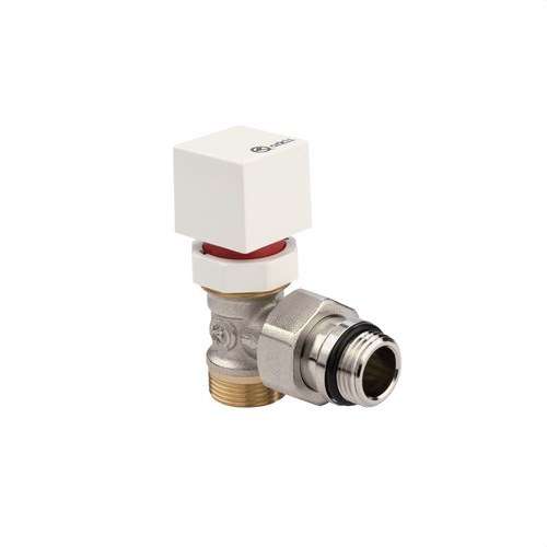 Thermostatische hoekventiel met dubbele buis, mannelijke aansluiting 3/8" met referentie 67122 van het merk ORKLI