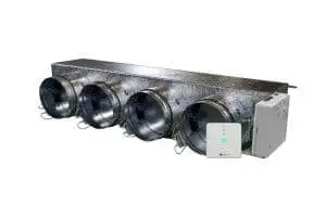 Gemotoriseerde plenum Airzone Easyzone 25 Wi-Fi Medium AZC25DAIBS07S4 voor Daikin – 4 uitgangen Ø200 mm (middelgrote capaciteit) met referentie AZC25DAIBS07S4 van het merk AIRZONE