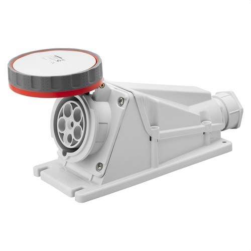 Vaste oppervlaktebasis op 90º. IP67 3P+N+T 63A 400V met referentie GW63527 van het merk GEWISS