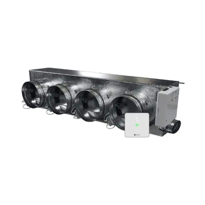 Gemotoriseerde plenum Airzone Easyzone 25 Wi-Fi Slim + VMC AZC25DAIST07M4 voor Daikin – 4 uitgangen Ø150 mm (gemiddelde capaciteit) met referentie AZC25DAIST07M4 van het merk AIRZONE