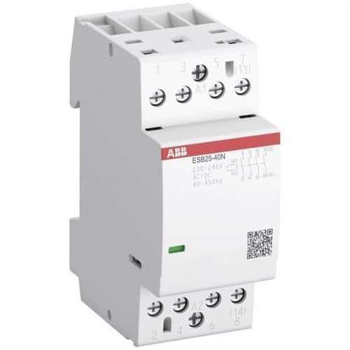 Contactor ESB25-20N-01 2NO 24AC/DC met referentie 1SAE231111R0120 van het merk ABB