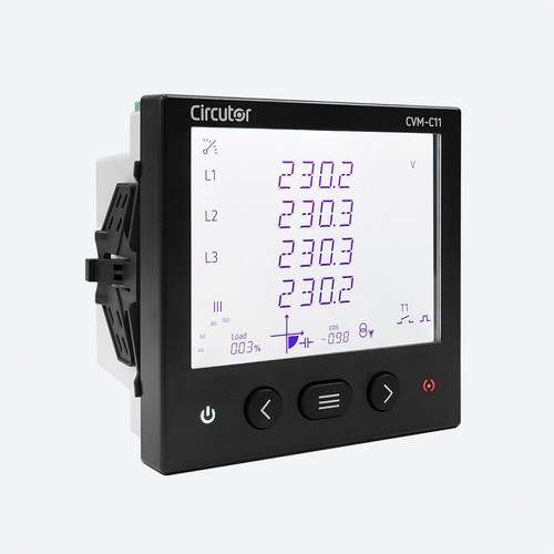 Driefasig netwerkanalysator paneel Circutor CVM-C11-ITF-IN-485-ICT2 met referentie M58541. van het merk CIRCUTOR