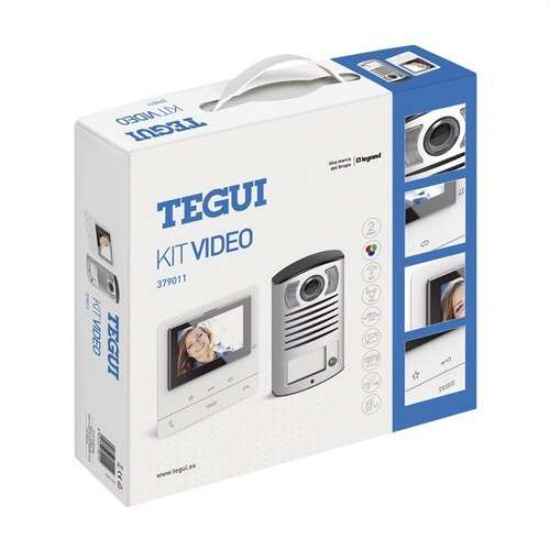 Video-intercomkit voor 1 woning Tegui Linea 2000 met referentie 379011 van het merk TEGUI