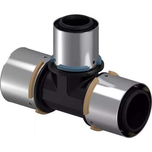 Uponor S-Press T-stuk gereduceerd PPSU 50x40x50 met referentie 1046400 van het merk UPONOR